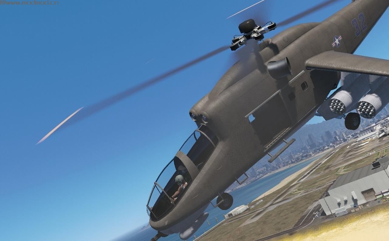 侠盗猎车手5MOD USAF Skin For Savage