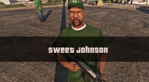 侠盗猎车手5MOD Sweet_Johnson (remake)