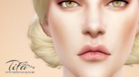 模拟人生4MOD [Tifa]S4_Eyeshadow N4_MF 眼珠