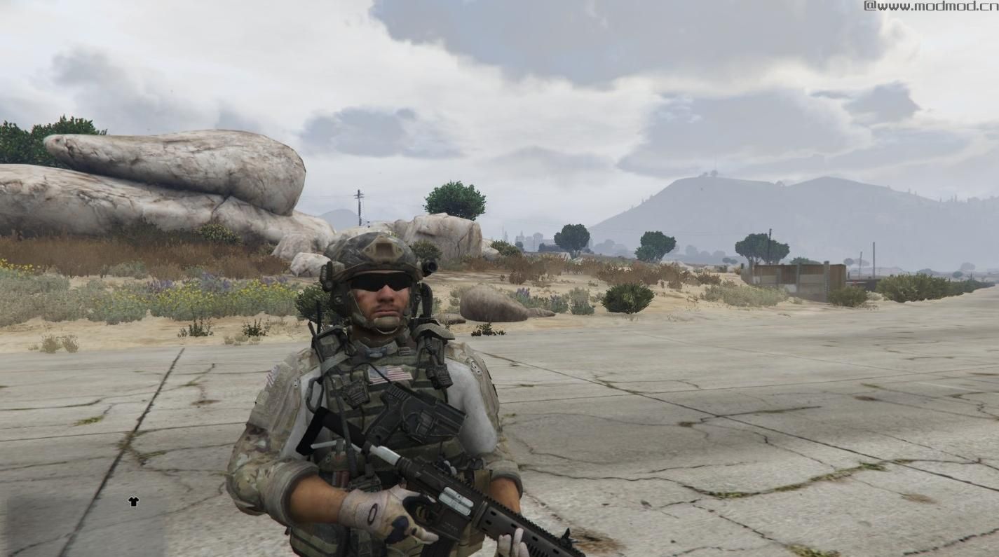 侠盗猎车手5MOD Call of Duty Sandman(metal 01)