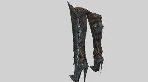 上古卷轴5：天际MOD 改良版魔族，魔冰，帝国，钢板甲高跟靴