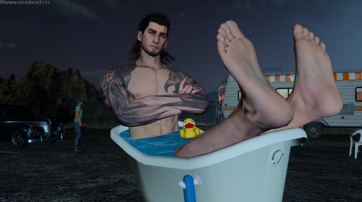 最终幻想15MOD Bathtime Gladio