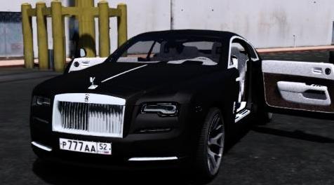 侠盗猎车手5MOD 劳斯莱斯 Wraith 2017款豪车