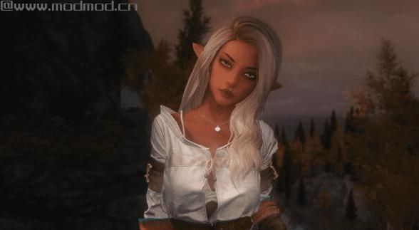 上古卷轴5：天际MOD 魔剑士妹子&mdash;&mdash;密涅尔