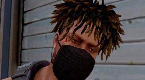 侠盗猎车手5MOD SCARLXRD Dreadlocks For Franklin