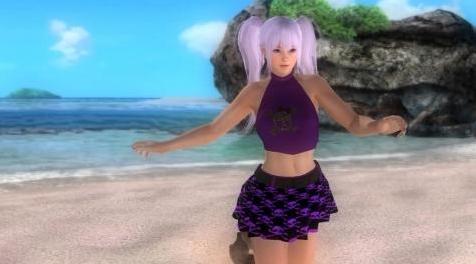 死或生5MOD Ayane Purpleskull