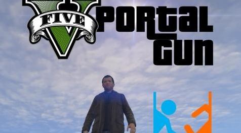 侠盗猎车手5MOD  Portal Gun