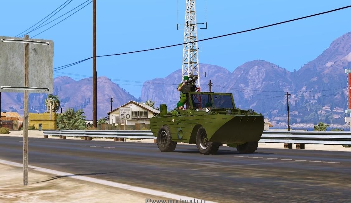侠盗猎车手5MOD Ford GPA Jeep [ADDON]