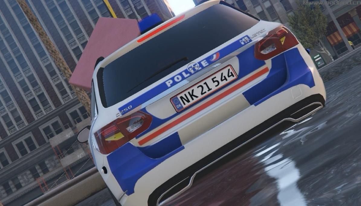 侠盗猎车手5MOD 2017 Mercedes BENZ - Police Nationale