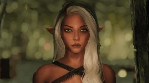 上古卷轴5：天际MOD 魔剑士妹子&mdash;&mdash;密涅尔