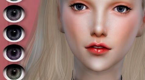 模拟人生4MOD Bobur 眼睛颜色01