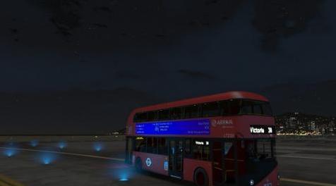 侠盗猎车手5MOD New Bus For London Skin