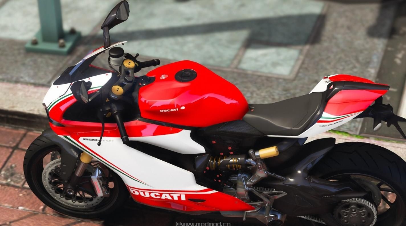 侠盗猎车手5MOD Ducati Panigale 1299 R Livery Pack