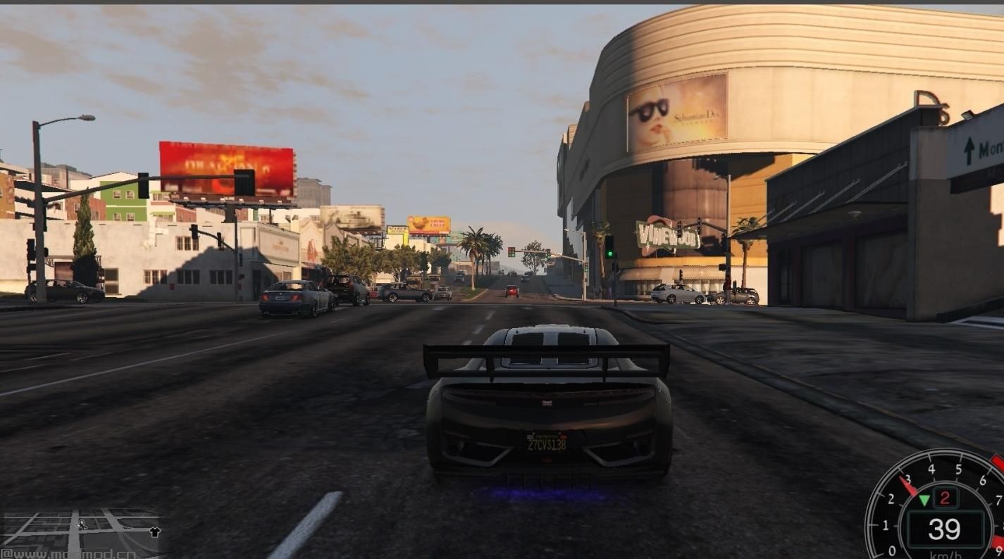 侠盗猎车手5MOD  NFS gauge - RPM Gear Speedometer & Timer