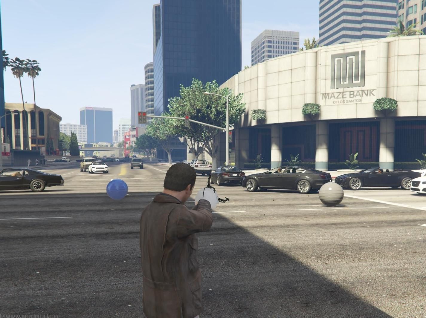 侠盗猎车手5MOD  Portal Gun