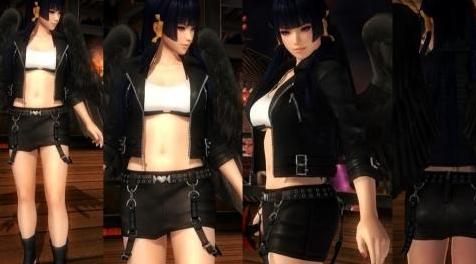 死或生5MOD Nyotengu Jacket Skirt