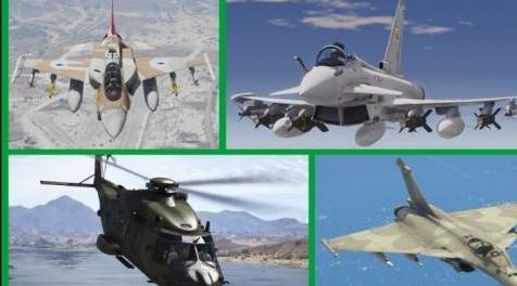 侠盗猎车手5MOD Military Vehicles World 战斗机包