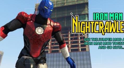 侠盗猎车手5MOD IRON MAN - NIGHTCRAWLER