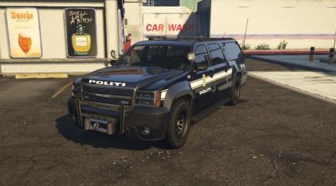 侠盗猎车手5MOD Danish/Dansk Swat Politibil