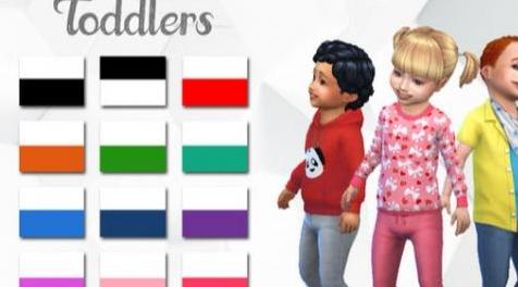 模拟人生4MOD 幼儿鞋子