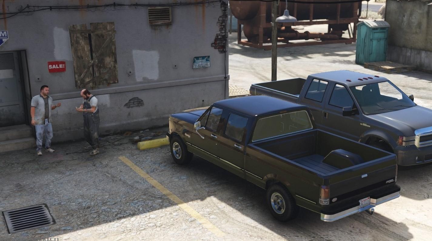 侠盗猎车手5MOD Vapid Contender Retro Crew Cab