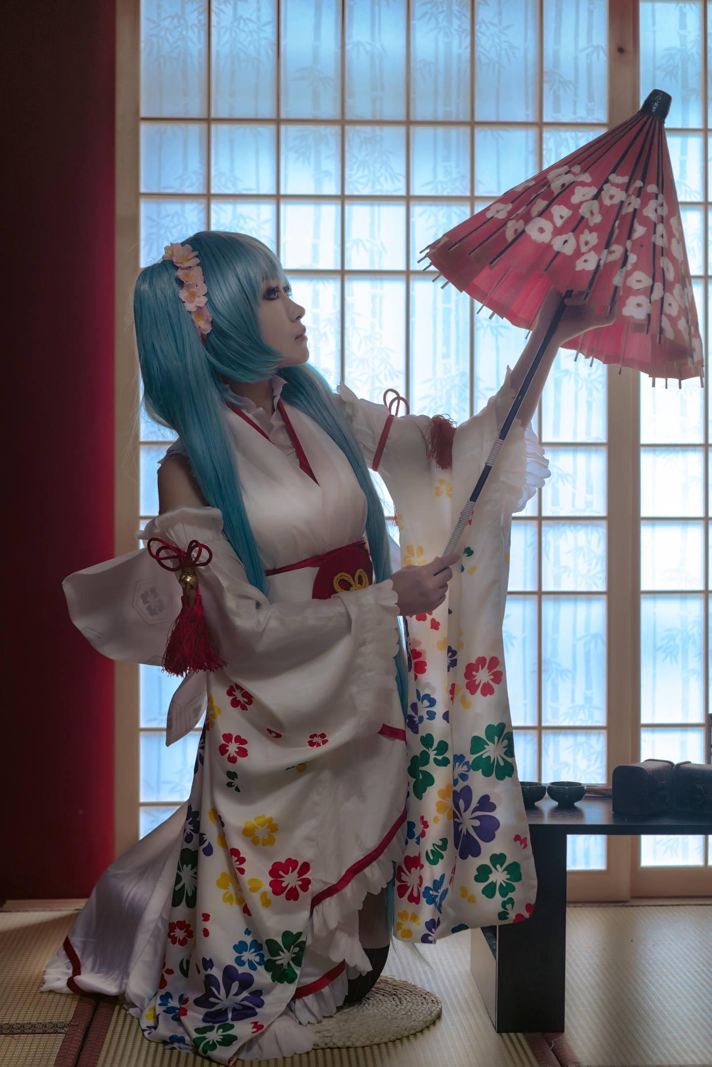 VOCALOID奥运miku初音cosplay,cosplay,二次元