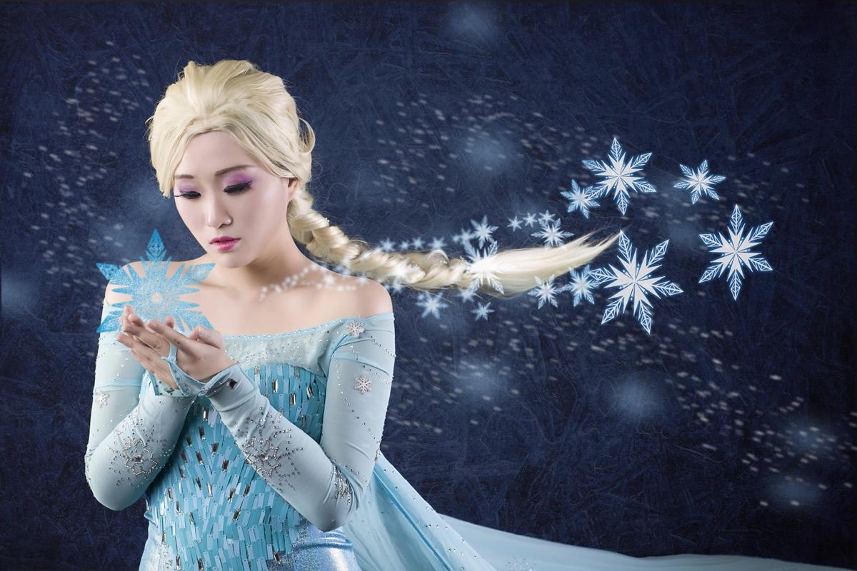 冰雪奇缘Elsa COSPLAY