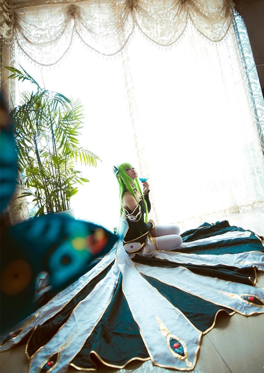 《叛逆的鲁鲁修》 C.C cosplay,cosplay,二次元