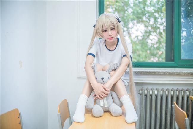 《缘之空》穹妹体操服,cosplay,二次元