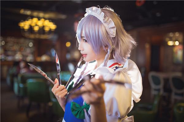 《东方project》十六夜咲夜 小姐姐,cosplay,二次元