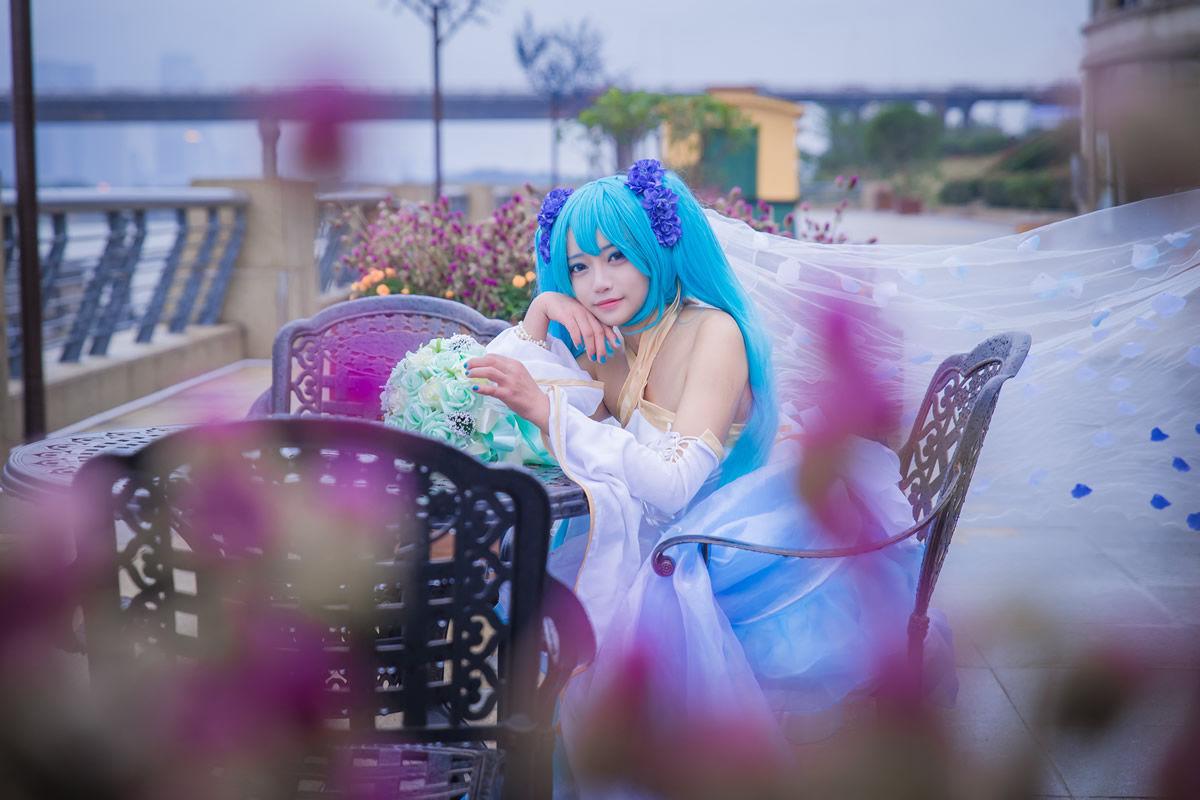 miku魔王花嫁,cosplay,二次元