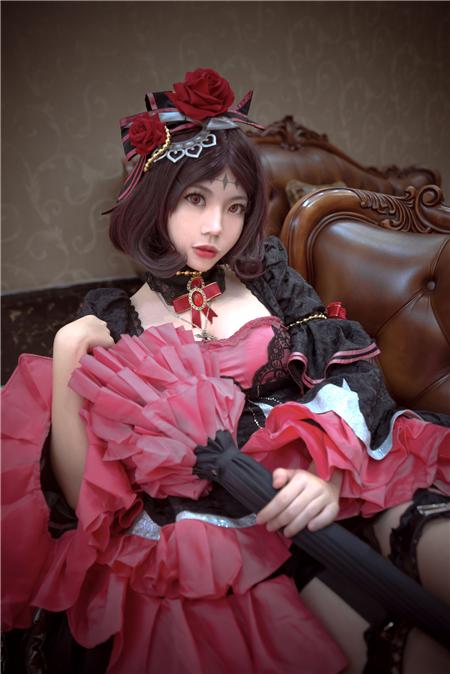 《王者荣耀》哥特露娜cosplay,cosplay,二次元