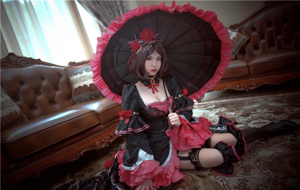 《王者荣耀》哥特露娜cosplay,cosplay,二次元