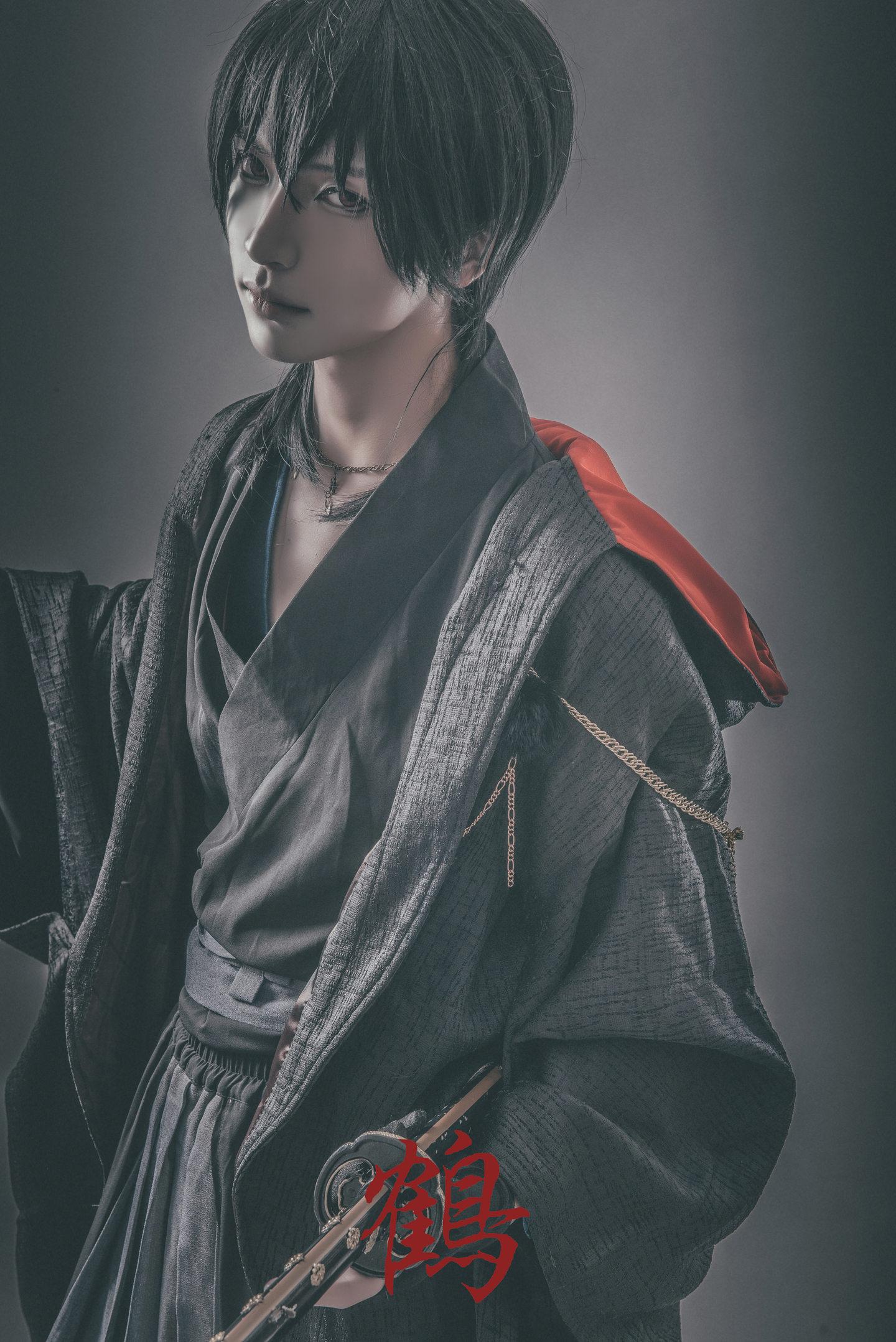 刀剑乱舞三日月宗近cosplay-《太阳と月》,cosplay,二次元