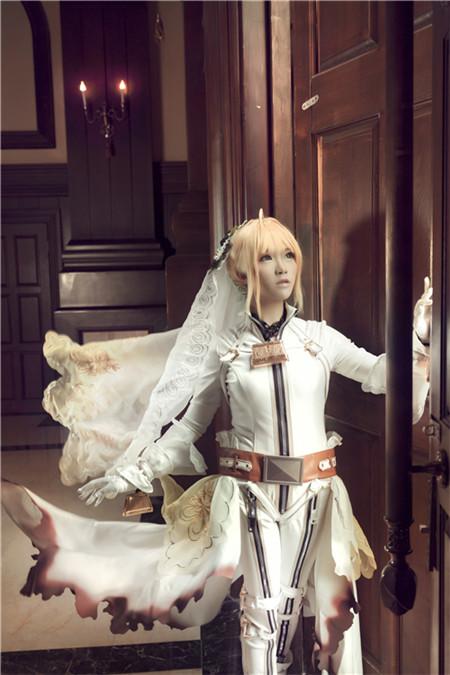 《fate》尼禄花嫁,cosplay,二次元