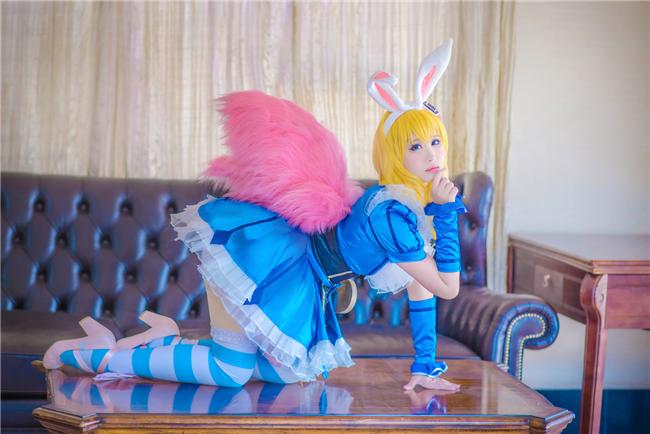 《王者荣耀》 妲己爱丽丝cosplay,cosplay,二次元