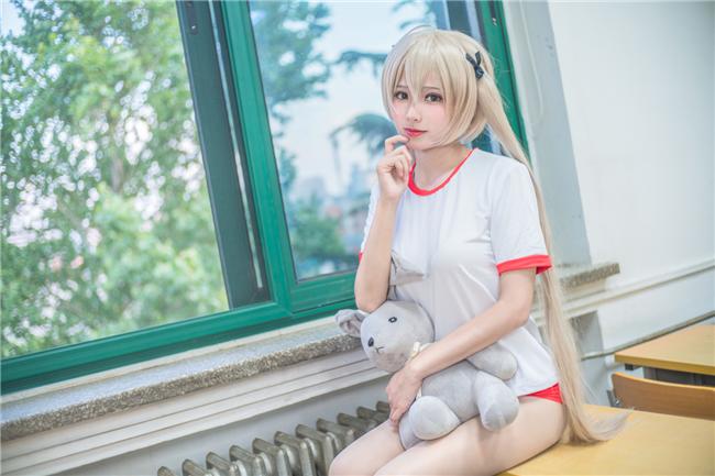 《缘之空》穹妹体操服,cosplay,二次元