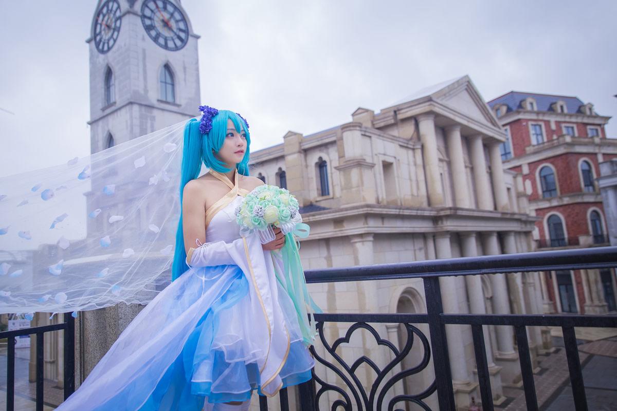 miku魔王花嫁,cosplay,二次元