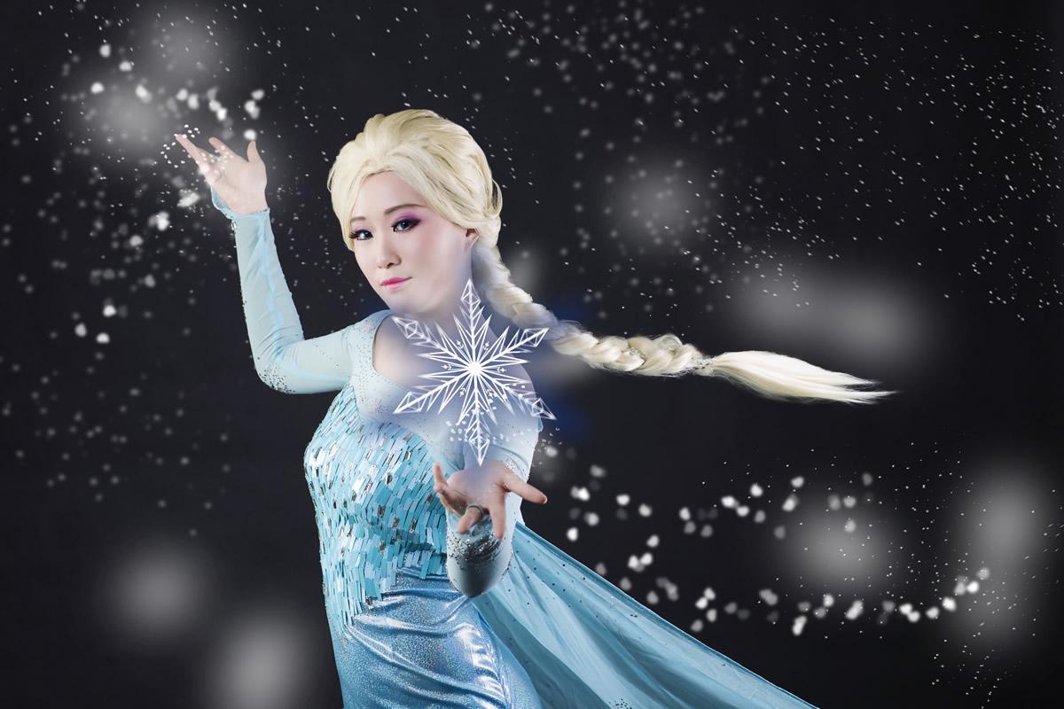 冰雪奇缘Elsa COSPLAY,cosplay,二次元