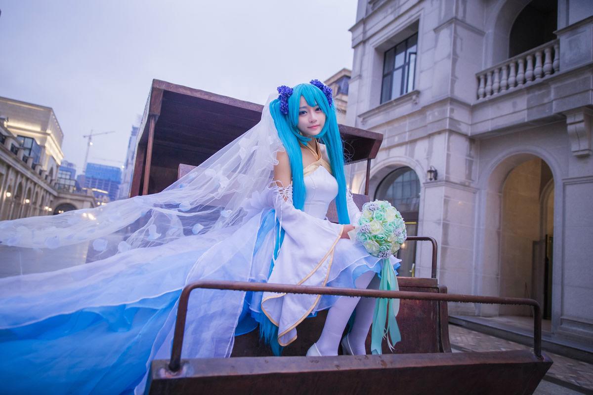 miku魔王花嫁,cosplay,二次元