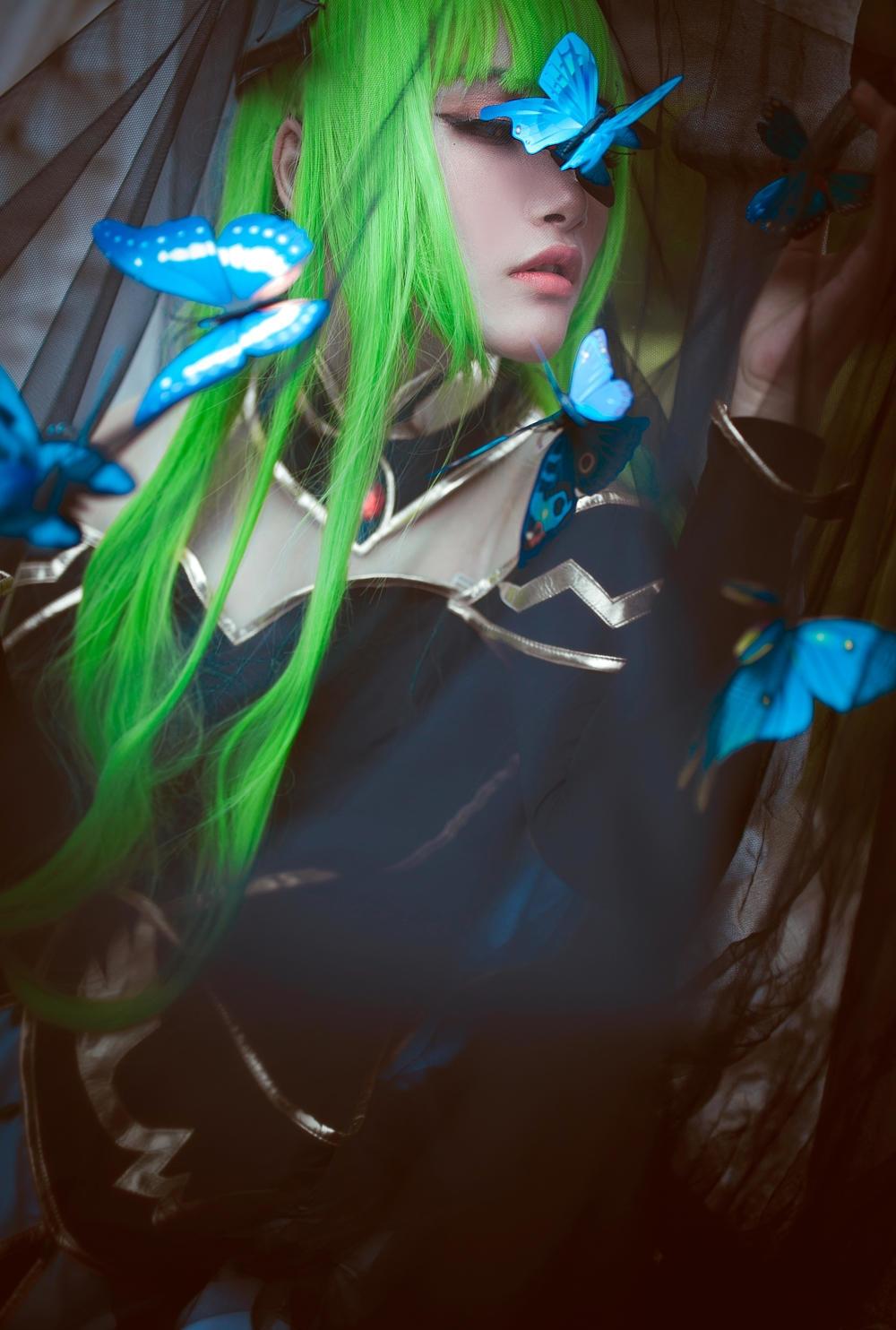 《叛逆的鲁鲁修》 C.C cosplay