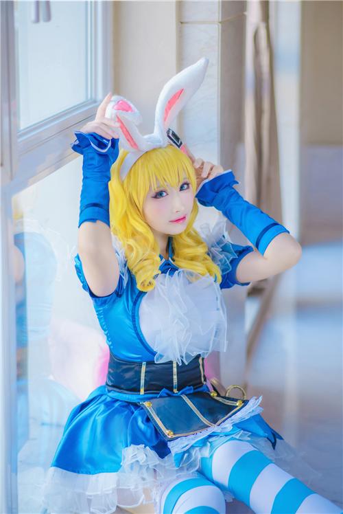 《王者荣耀》 妲己爱丽丝cosplay