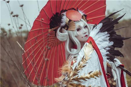 《阴阳师手游》姑获鸟·金鸾鹤羽,cosplay,二次元