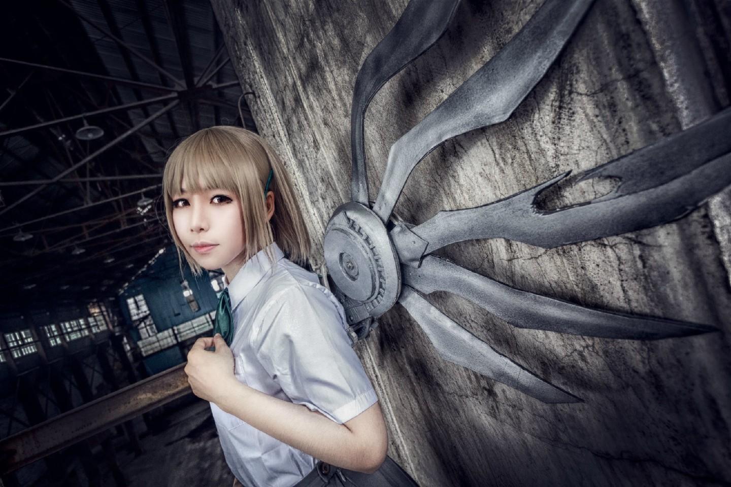 最终兵器彼女千濑cosplay,cosplay,二次元