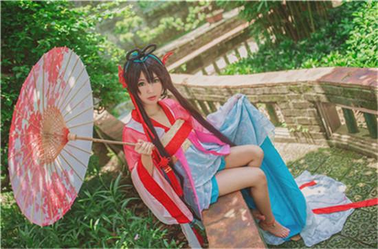 洛天依 忆红莲,cosplay,二次元