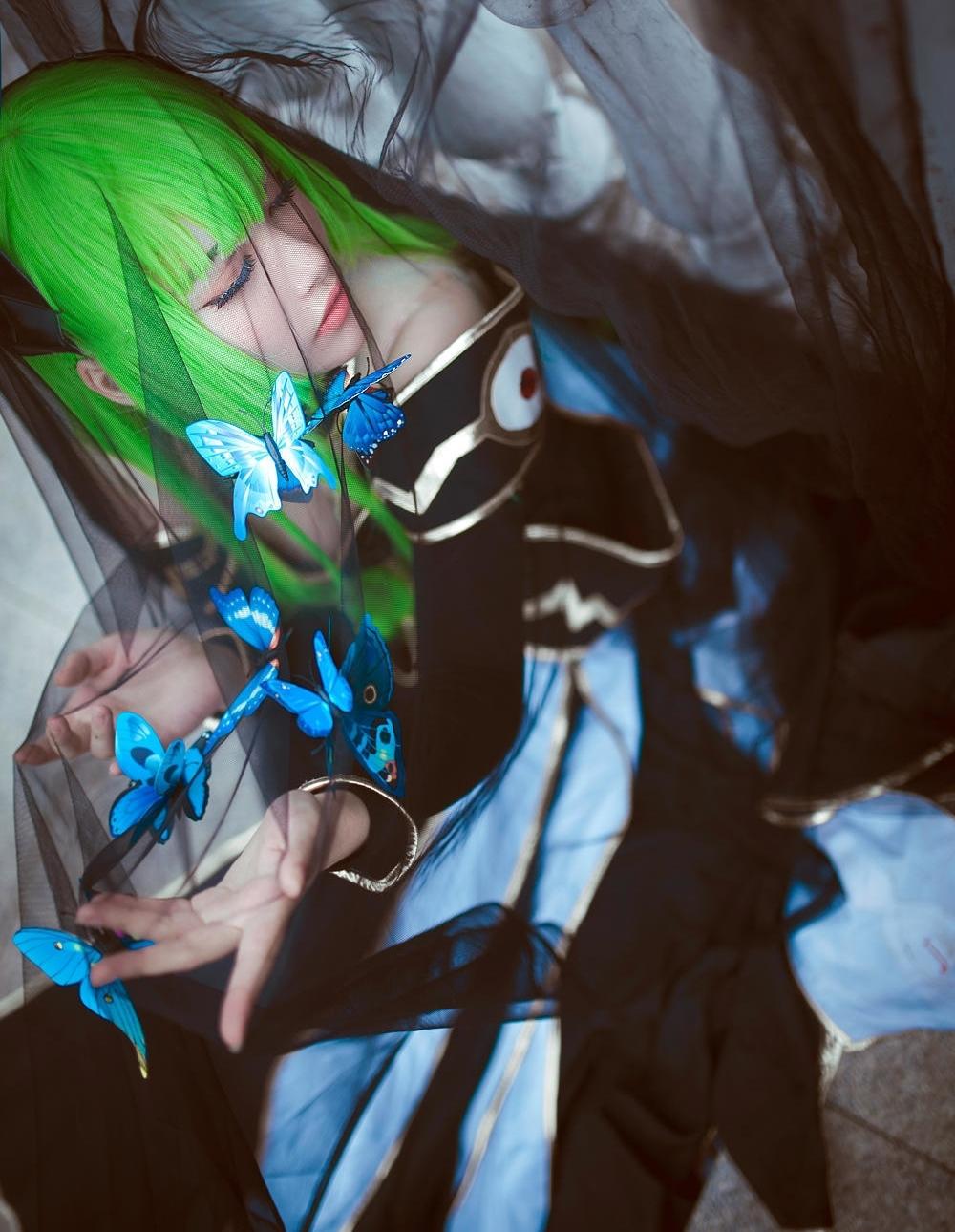 《叛逆的鲁鲁修》 C.C cosplay,cosplay,二次元
