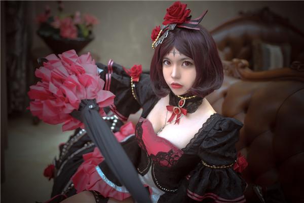 《王者荣耀》哥特露娜cosplay,cosplay,二次元