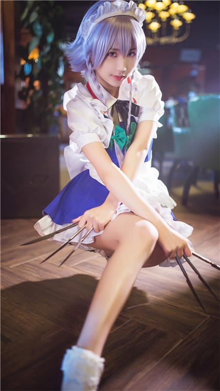 《东方project》十六夜咲夜 小姐姐,cosplay,二次元