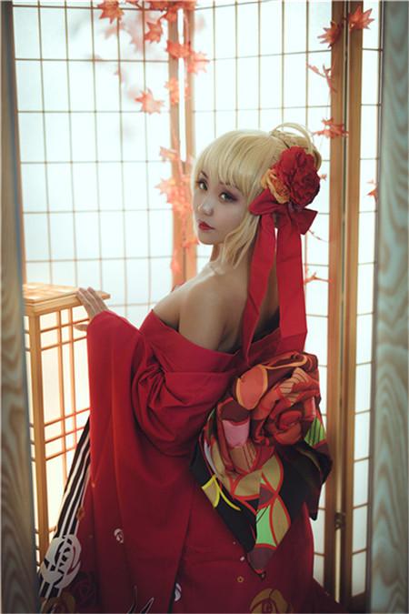 《fate grand order》尼禄,cosplay,二次元