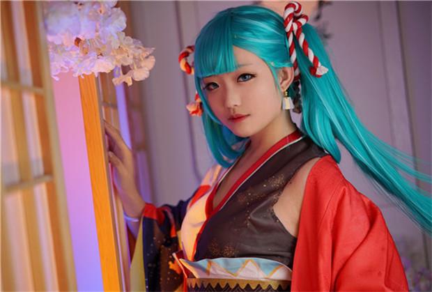 miku 百火缭乱,cosplay,二次元